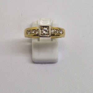 Bague en or Jaune 18K Taille-56