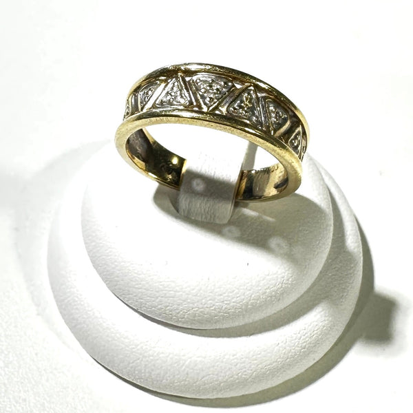 Bague Alliance Or Jaune 18 K - Taille 57 - 5.30 G