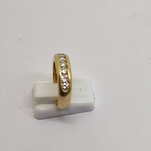 Bague Demi Tour en or jaune 18K Taille-54