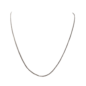 Collier Princesse en Or Blanc 18K 1.94 Grs