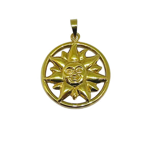 Pendentif Soleil en Or 18 K - 1.75 G