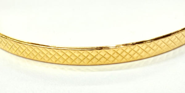 Bracelet Jonc en Or Jaune 18K - 9.71G