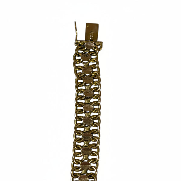 Bracelet Maillon en Or Jaune 18k - 17.41 G