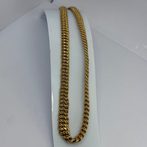 Collier Ras du Cou en Or Jaune 18 Carats