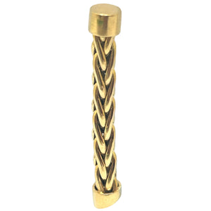 Boucles d'oreilles pendantes en or jaune 18K