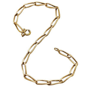 Bracelet Homme Or Jaune Maille Cheval 18 Car