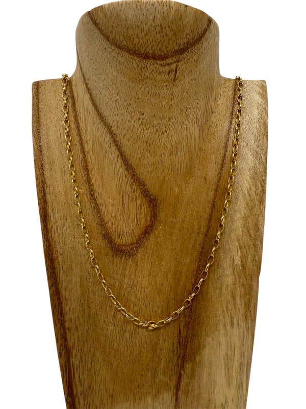 Collier Sautoir en Or Jaune 18K 3.21 Grs