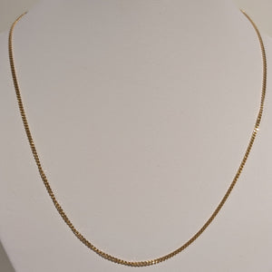 Collier Princesse Or Jaune 18K - 5.29 G Fermoir Anne