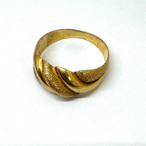 Alliance en Or Jaune 18 K- Taille 53 - 2.42G