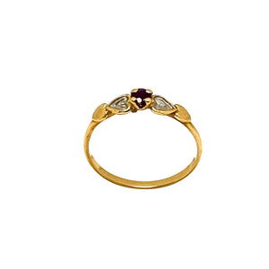 Solitaire Or Jaune 18 Carats - Taille 47