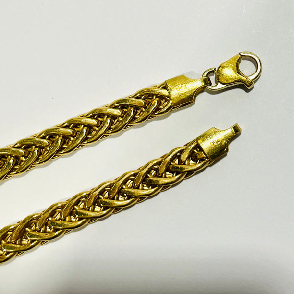 Collier Princesse en Or Jaune 18 K