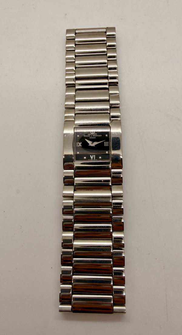 Montre Baume et Mercier CatWalk en Acier Noir 25mm