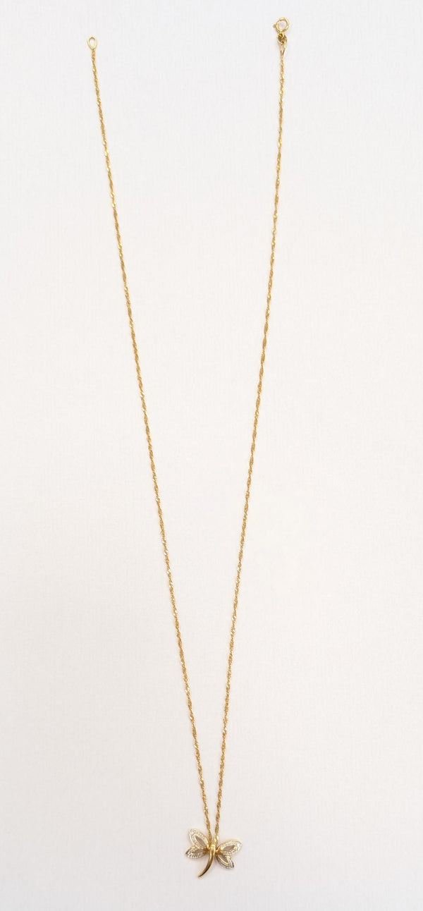 Collier Princesse Torsadé Or Jaune 18K 2.63 Grs