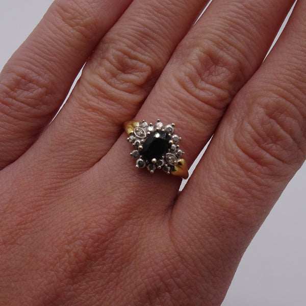 Bague Marguerite Or Jaune 18K - Taille 53