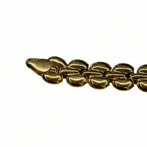 Bracelet maillon en or jaune 18k