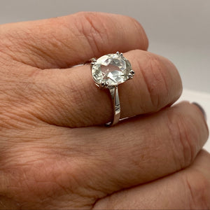 Bague en Or Blanc 18 Carats - Taille 55