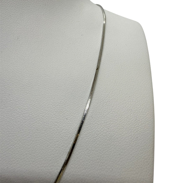 Collier Ras du Cou en Or Blanc 18K - 4.62G