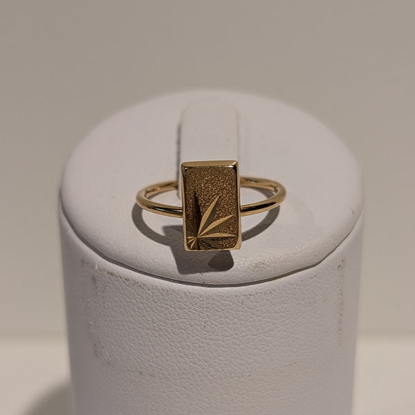 Bague Chevalière Or Jaune 750/1000