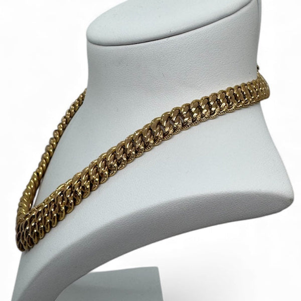 Collier en or jaune 18K - 47.25 G
