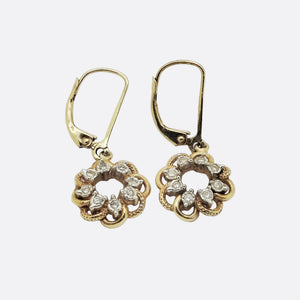 Boucles d'oreilles en Or Jaune 14K - 3.26 Grs