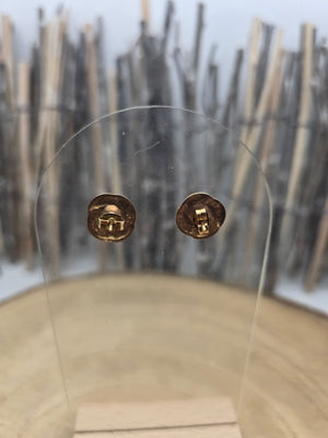 Boucles d'oreilles en Or Jaune 18K 2.27 Grs