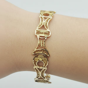 Bracelet Jonc Or Jaune 18K - 11.22Grs