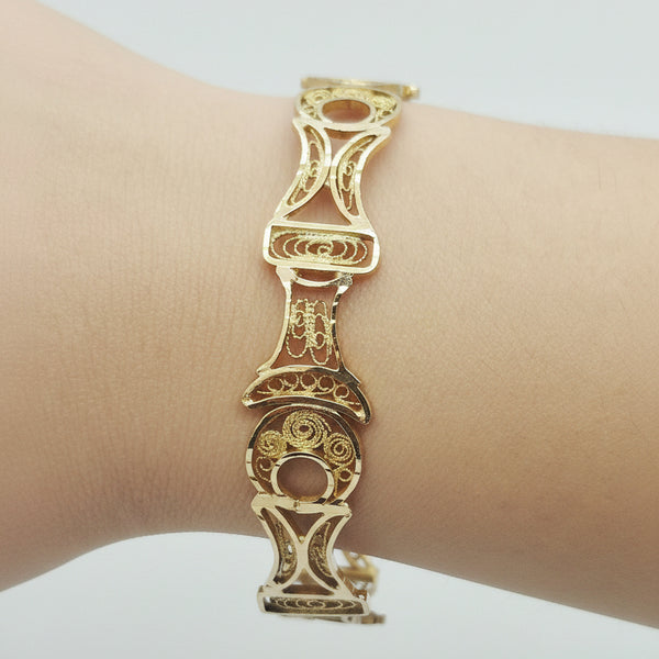 Bracelet Jonc Or Jaune 18K - 11.22Grs