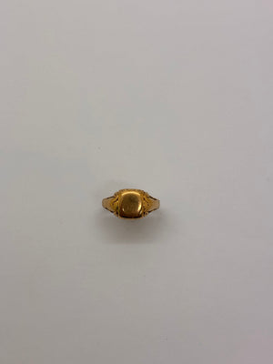Bague en or jaune 18K Taille-53