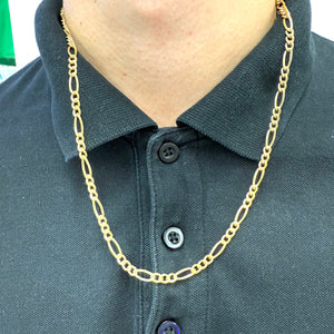 Collier à longue chaîne en or jaune 18 carats – 13,50 Grs