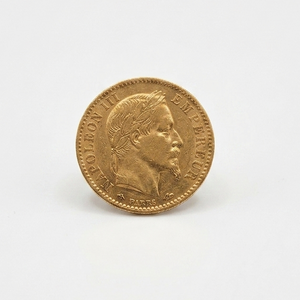 Pièce Rare 10 Francs Napoléon en Or jaune 22K - 3.19G