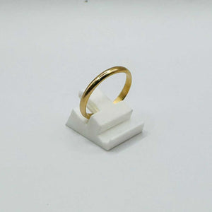 Bague Alliance en Or Jaune 18 Carats - Taille 58.5