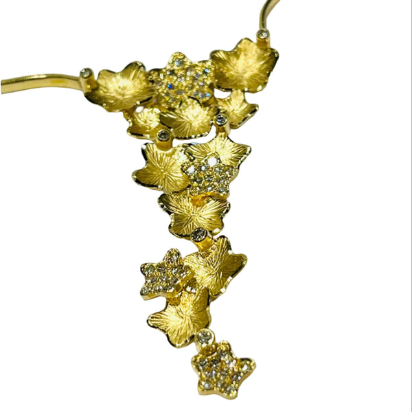 Collier Princesse en Or Jaune avec Diamants 18K