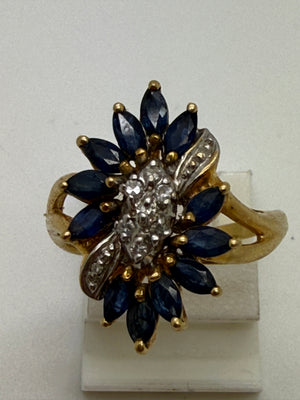 Bague en Or Jaune 18K - Taille 52 - 3.79 Grs