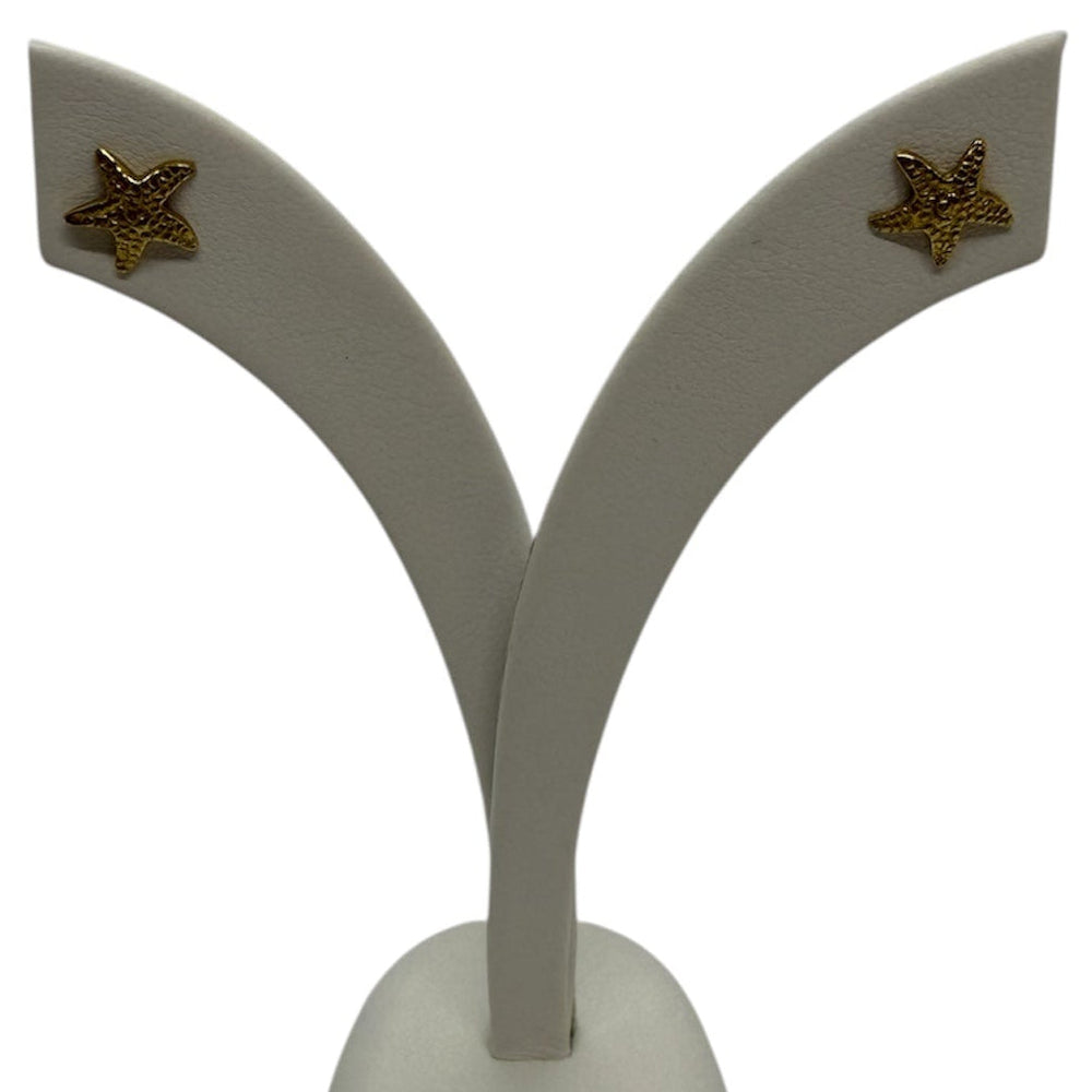 Boucles d'oreilles étoile en Or jaune 18K - 0.97g