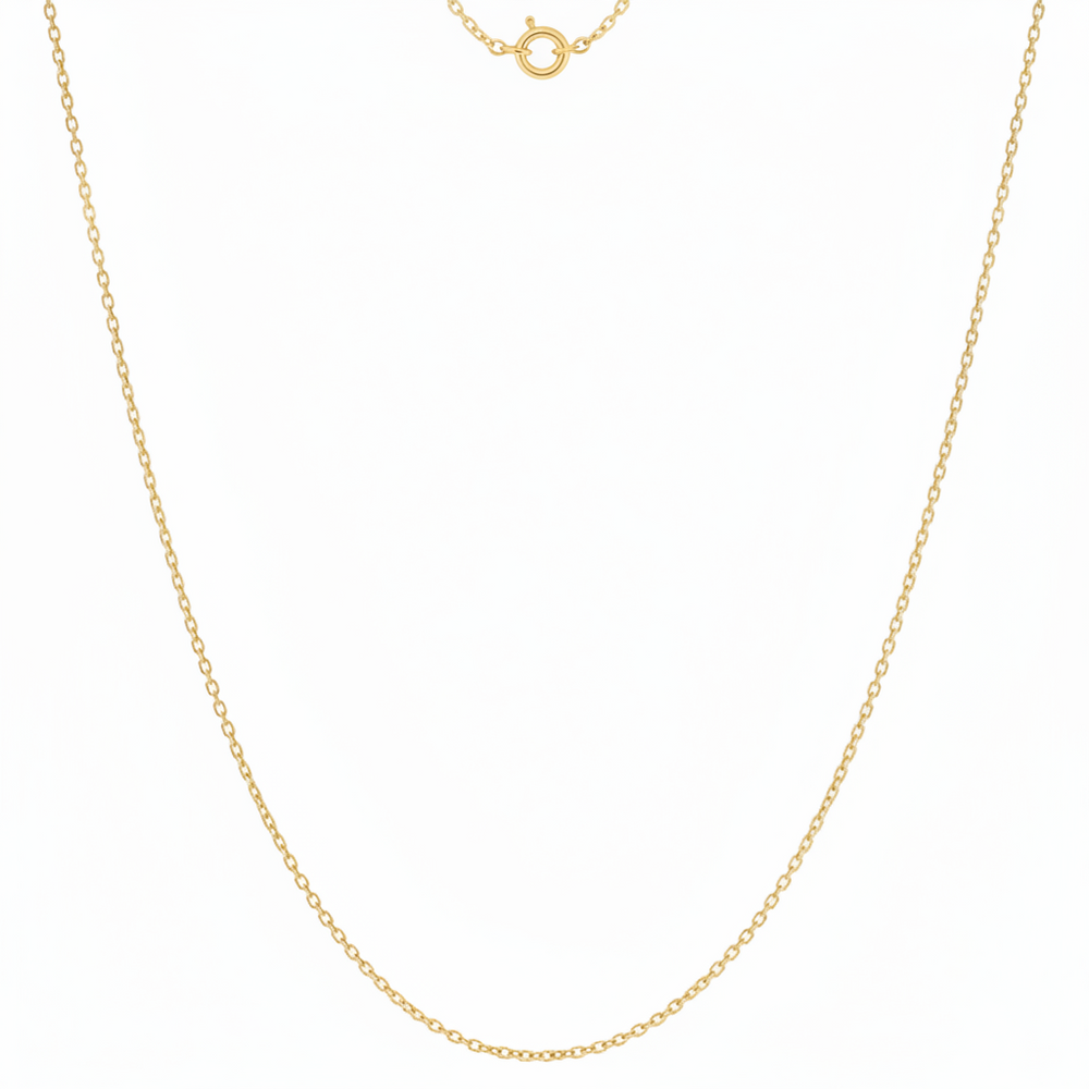Collier Princesse en Or Jaune 18k - 3 G