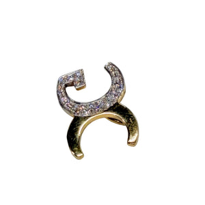 Pendentif en Or Jaune 18k en diamants