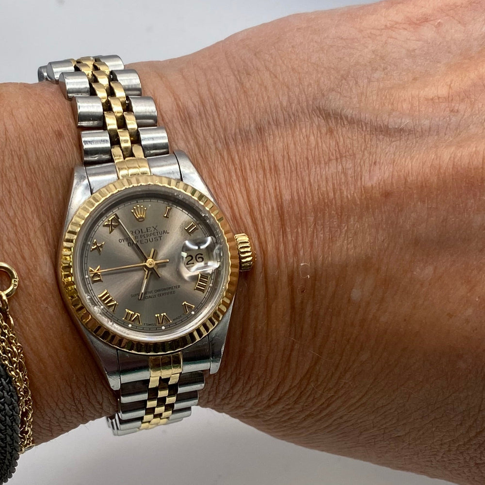 Montre ROLEX Mystère Perpetual Datejust 1994