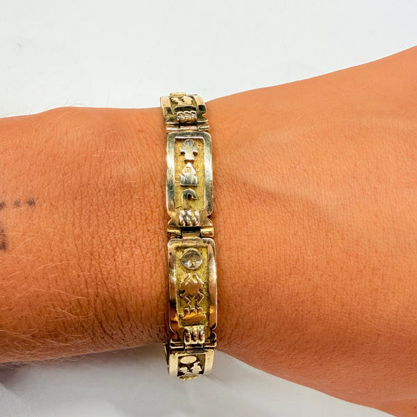 Bracelet en Or Jaune 18K - 39.11g