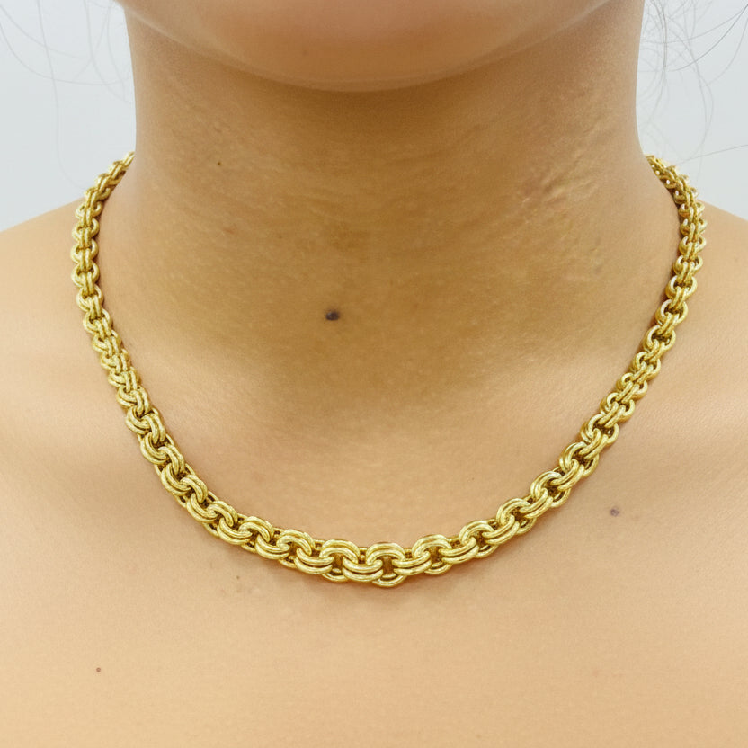 Collier Princesse en Or Jaune 18K - 23.10G