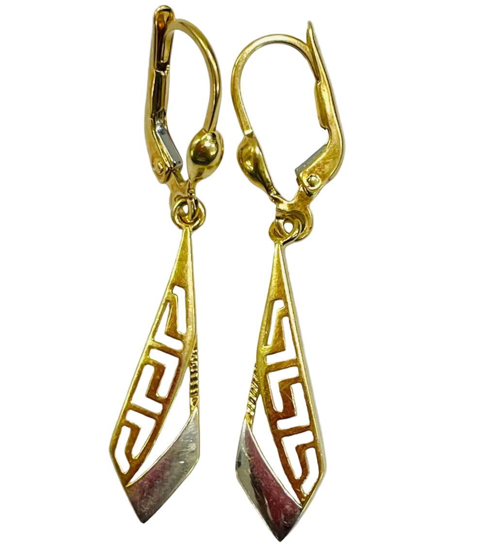 Boucles d'oreilles Dormeuses en Or 18K - 2.82 G