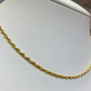 Collier Princesse en Or Jaune 18K 4.95 Grs