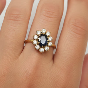 Bague marguerite 18k - 3.09 G
