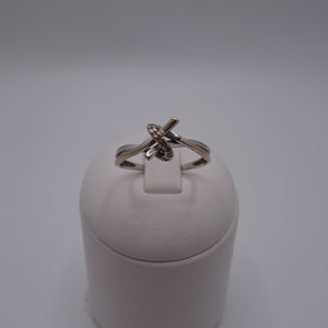 Bagues en or blanc 18 Carats  Taille - 57