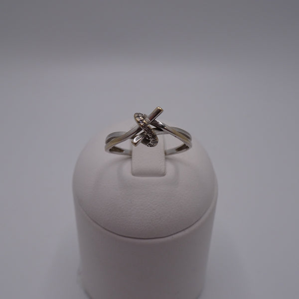 Bagues en or blanc 18 Carats  Taille - 57