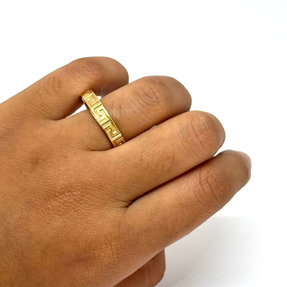 Bague Alliance en Or Jaune 18K - Taille 68