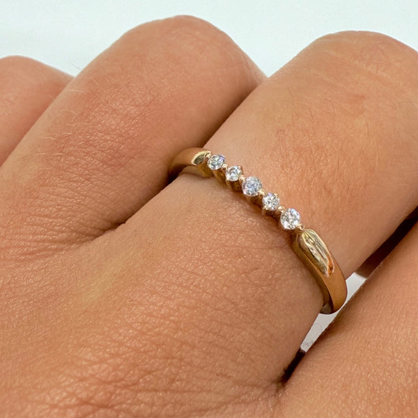 Bague en or jaune 18k Taille-58