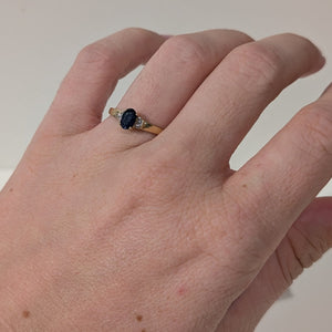Bague en Or Jaune 18K 1.60 Grs - Taille 56