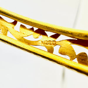 Jonc en Or jaune 22K - 17.14g