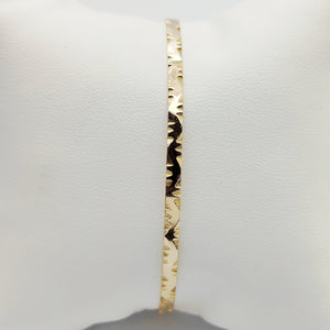 Bracelet jonc en Or Jaune 18K - 9.44gr - 6.5cm