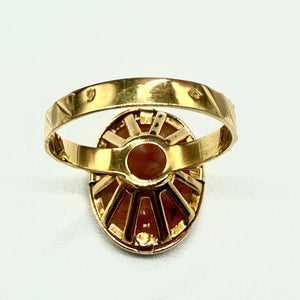 Bague en Or Jaune 18K - Taille 52 - 3.65g